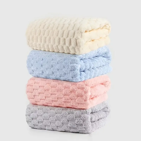 Luxury Microfiber Bath Towels 4-Pack  8X Absorbent Quick-Dry 27.5x55in Ultra Lightweight & Hypoallergenic For Spa Gym Travel  Super Soft Bath She (Option: 4 pcs)